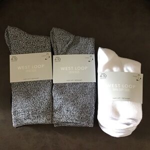 Women’s Set of 7 crew & turn-cuff socks